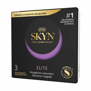 SKYN | Презервативы SKYN Elite 3 шт. Ціна: 259 грн