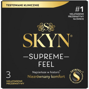 SKYN | Презервативы SKYN Supreme Feel 3 шт. Ціна: 419 грн