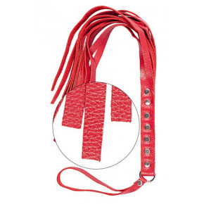 Флогер S & M Fancy Leather Floger, RED