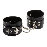 sLash | Наручники Leather Rastraints Hand Cuffs, Black. Ціна 696 грн