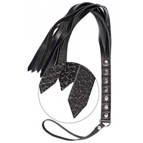 sLash | Флогер S&M Fancy Leather Floger, BLACK. Ціна: 738 грн