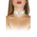 sLash | Ошейник Leather Restraints Collar, WHITE. Цена 408 грн. Фото: 3