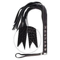 sLash | Флогер S&M Fancy Leather Floger, Black. Цена 503 грн