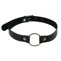 sLash | Кляп Leather O-Ring Gag, Black. Цена 308 грн