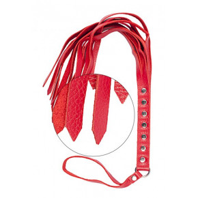 Флогер S&M Fancy Leather Floger, Red