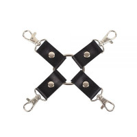 sLash | Фіксатор Leather Fixer Slave, Black. Цена 436 грн