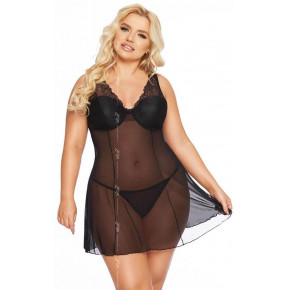 SoftLine | Пеньюар - Berta, черный. Цена: 2 219 грн