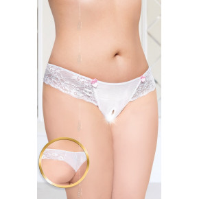 SoftLine | Женские трусики - Panties 2424 Plus Size, белые. Цена: 525 грн