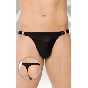 SoftLine | Мужские трусы-Thong 4432, черные. Цена: 536 грн