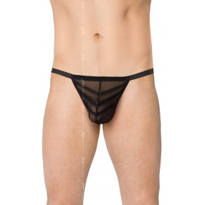 SoftLine | Мужские стринги - Mens Thong 4527, black, OneSize. Цена: 525 грн