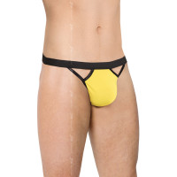 SoftLine | Чоловічі стрінги - Mens Thong 4530, yellow, OneSize. Ціна 892 грн