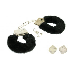 Souvenirs | Наручники с кубиками Naughty Nights, Black. Цена: 225 грн