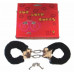 Souvenirs | Наручники с мехом Fur Love Cuffs, Black. Цена 175 грн. Фото: 1