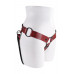 Sportsheets | Трусики для страпона Sportsheets Saffron Monte Strap On из искусственной кожи, красные. Цена 4 899 грн. Фото: 1
