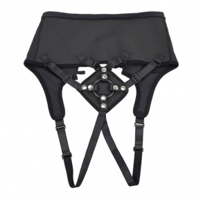 Sportsheets | Трусики для страпона Sportsheets Corset с кольцевым креплением, черные. Ціна: 5499 грн