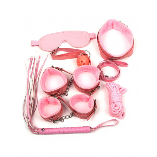 STAR NIGHT | Бондажный набор Star Night для БДСМ, розовый, 8 предметов. Цена 1 599 грн STAR NIGHT | Бондажный набор Star Night для БДСМ, розовый, 8 предметов. Цена 1 599 грн