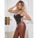 STAR NIGHT | Боди полупрозрачное Star Night с доступом и цепочкой, черное, XS-S. Цена 1 359 грн. Фото: 6