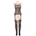 STAR NIGHT | Комбинезон прозрачный Star Night Foxy Suspender Style с имитацией чулок, черный. Ціна 595 грн. Фото: 2
