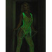 STAR NIGHT | Комбинезон кружевной белый Star Night светится в темноте, XS/M. Цена 495 грн. Фото: 3