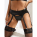STAR NIGHT | Комплект пояс для чулок с трусиками Star Night, чёрный, L. Цена 945 грн. Фото: 3