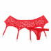 STAR NIGHT | Комплект трусики с поясом для чулок StarNight, красный, XS-S. Цена 639 грн. Фото: 3