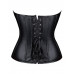 STAR NIGHT | Корсет с застежкой молнией Star Night Sexy Leather и шнуровкой, черный, XL. Цена 1 350 грн. Фото: 4