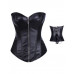 STAR NIGHT | Корсет с застежкой молнией Star Night Sexy Leather и шнуровкой, черный, XL. Цена 1 350 грн. Фото: 2