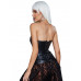 STAR NIGHT | Корсет с застежкой молнией Star Night Sexy Leather и шнуровкой, черный, XL. Цена 1 350 грн. Фото: 1