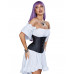 STAR NIGHT | Корсет Star Night Corset с крючками и шнуровкой, черный, S. Цена 1 299 грн. Фото: 2