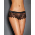 STAR NIGHT | Кружевные трусики Star Night с вырезом сзади и атласным бантом, чёрные, XS-S. Цена: 495 грн. Фото: 2