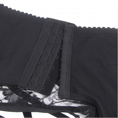 STAR NIGHT | Мужской комплект Star Night пояс кружевной с подвязками и чулки-сетка, черный, XL. Цена 650 грн. Фото: 10