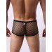 STAR NIGHT | Мужские трусы в сетку Star Night Fishnet Boxer черные, М. Цена 595 грн. Фото: 3