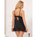 STAR NIGHT | Пеньюар кружевной Star Night с трусиками, черный, M. Цена 897 грн. Фото: 2