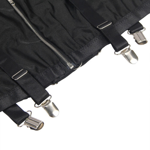 STAR NIGHT | Платье-костюм Star Night с застежками-молниями и пажами для чулков, черный, 5XL (без коробки). Цена 1 550 грн. Фото: 9