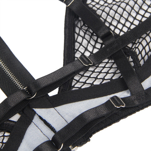 STAR NIGHT | Платье-костюм Star Night с застежками-молниями и пажами для чулков, черный, 5XL (без коробки). Цена 1 550 грн. Фото: 6