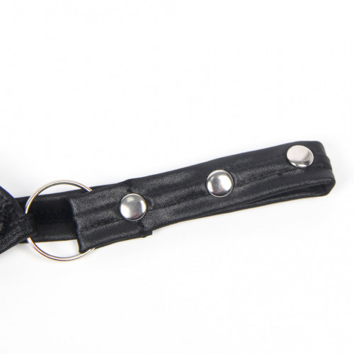 STAR NIGHT | Платье из искусственной кожи и ремешками на руки и шею Star Night с трусиками, черный, XL. Цена 1 425 грн. Фото: 15