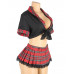 STAR NIGHT | Сексуальный костюм студентки Star Night, 2 предмета, черно-красный. Ціна 1273 грн. Фото: 4