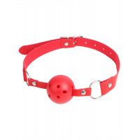 STAR NIGHT | Кляп-шарик на ремешке Star Night, красный, One Size. Цена 396 грн