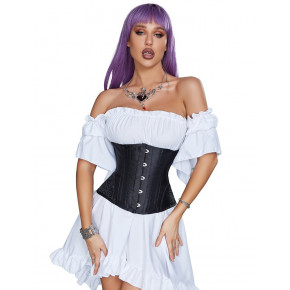 STAR NIGHT | Корсет Star Night Corset с крючками и шнуровкой, черный, S. Ціна: 1299 грн
