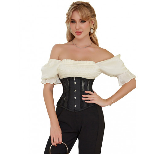 STAR NIGHT | Корсет из сетки Star Night Steel Bones Grid Corsets с крючками и шнуровкой, черный, L (без коробки). Ціна: 1995 грн STAR NIGHT | Корсет из сетки Star Night Steel Bones Grid Corsets с крючками и шнуровкой, черный, L (без коробки). Ціна: 1995 грн