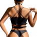 STAR NIGHT | Портупея кожанная Star Night Leather Chest Harness Straps черный. Ціна 1100 грн. Фото: 1