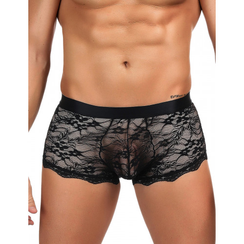 STAR NIGHT | Сексуальные черные кружевные трусы Star Night для мужчин, S. Цена 505 грн STAR NIGHT | Сексуальные черные кружевные трусы Star Night для мужчин, S. Цена 505 грн