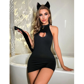 STAR NIGHT | Сексуальный костюм Кошечки Star Night, черный (без коробки). Цена: 695 грн