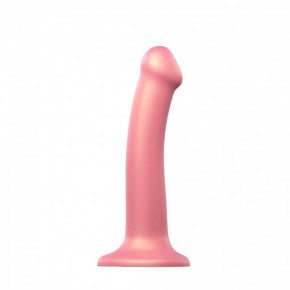 Strap-On-Me | Насадка Для Страпона Strap-On-Me Mono Density Dildo Rose M, Діам Три, Одношаровий Силікон, Гнучкий. Ціна: 2328 грн