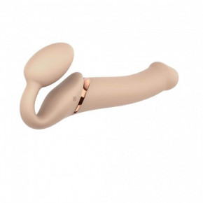 Strap-On-Me | Безремневой страпон с вибрацией Strap-On-Me Vibrating Flesh L. Цена: 5 439 грн