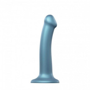 Strap-On-Me | Насадка Для Страпона Strap-On-Me Mono Density Dildo Blue M, Діам Три, Одношаровий Силікон, Гнучкий. Ціна: 2739 грн