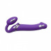 Strap-On-Me | Безремінний страпон Strap-on-me Vibrating Strap-on Remote Controlled 3 Motors Purple size L. Ціна 5439 грн. Фото: 3