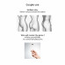 Strap-On-Me | Безремневой вибрострапон с вакуумной стимуляцией Strap-On-Me MULTI ORGASM Fuchsia M, регулируемый. Цена 6 229 грн. Фото: 9