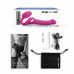 Strap-On-Me | Безремневой вибрострапон с вакуумной стимуляцией Strap-On-Me MULTI ORGASM Fuchsia M, регулируемый. Цена 6 229 грн. Фото: 5