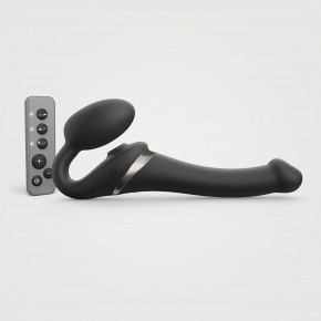 Strap-On-Me | Безремінний вібрострапон Multi Orgasm Black size S. Ціна: 5838 грн